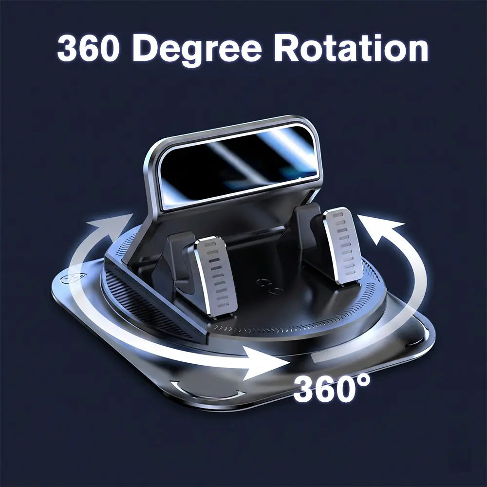 360 Degree Rotatable Suction Cup Car Phone Holder for Dashboard