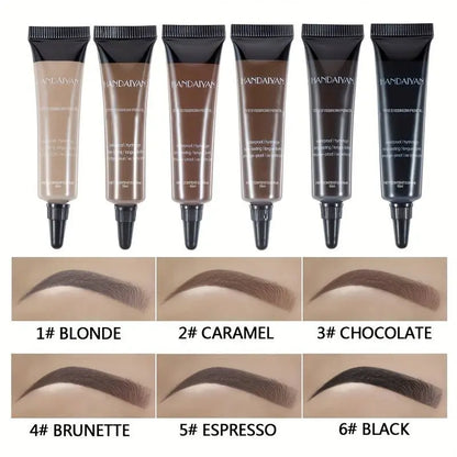 Waterproof Eyebrow Gel Cream with Applicator Brush