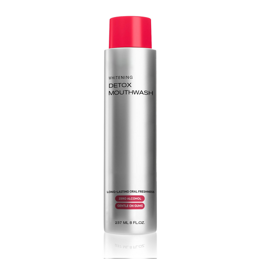 Stain-Lifting Whitening Mouthwash for Debris Removal & Fresh Breath