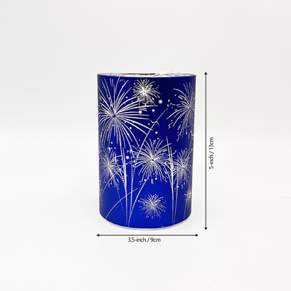 🎆 Patriotic Firework Lantern Set – Red, White & Blue Hanging Decorations for Parties & Celebrations ✨