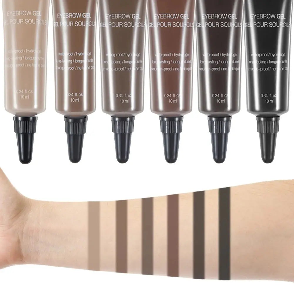 Waterproof Eyebrow Gel Cream with Applicator Brush