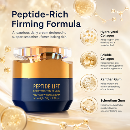 Polypeptide Face & Eye Cream – Hydrating Moisturizer for Smoother, Firmer-Looking Skin