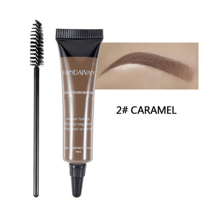 Waterproof Eyebrow Gel Cream with Applicator Brush