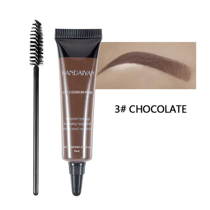 Waterproof Eyebrow Gel Cream with Applicator Brush