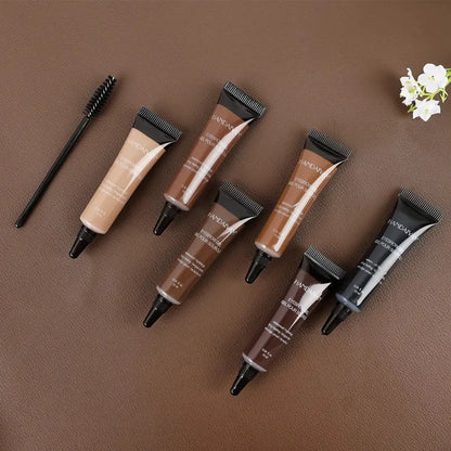 Waterproof Eyebrow Gel Cream with Applicator Brush